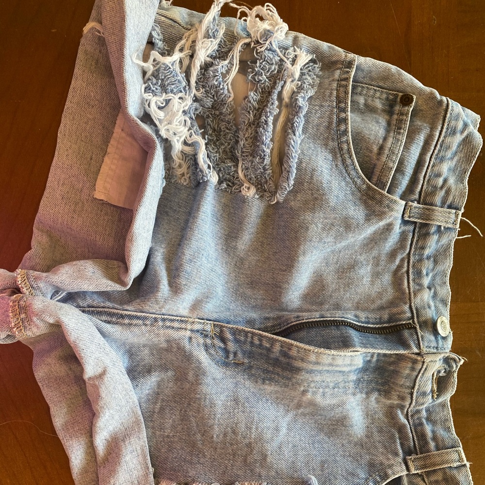 Cut up shorts